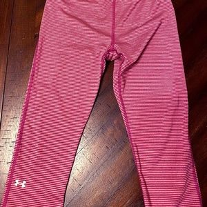 2 Pair Under Armor Performance Leggings (Yoga,Run)